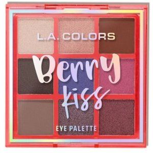 L.A. Colors Fruity Fun Eyeshadow Palette - Berry Kiss ONLY